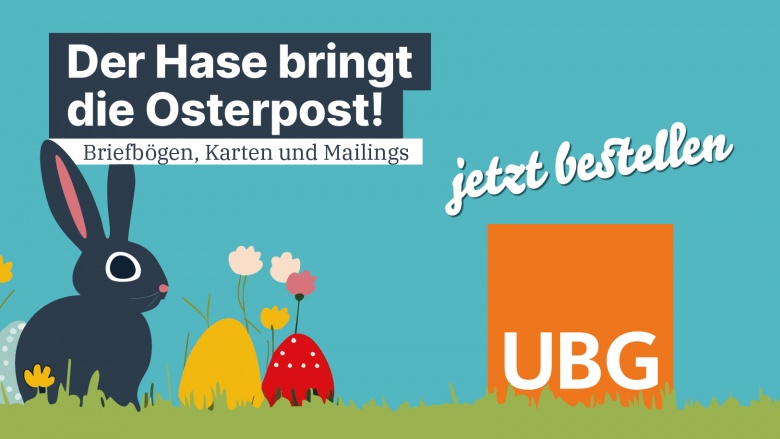 Der Hase bringt die Osterpost!