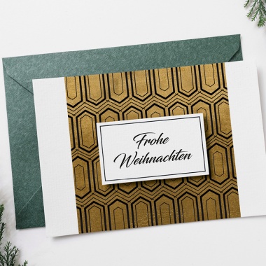 Frohe Weihnachten! - Geometrisch 1